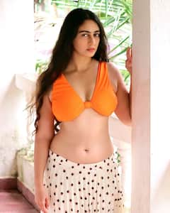 Megha Shukla Photo: મેઘા શુક્લાએ સાડી પહેર્યા વિના કરાવ્યું ફોટોશૂટ, સોશિયલ મીડિયા પર મચ્યો હંગામો