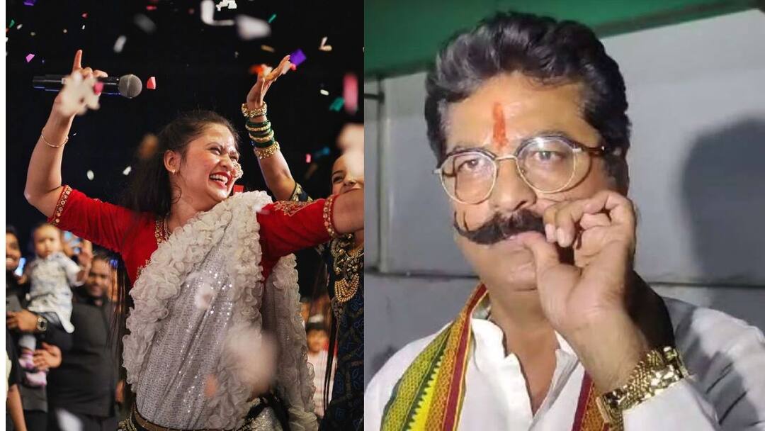 Sandip Dhurve on Gautami Patil : गौतमी पाटील कोणासोबत नाचत नाही, मात्र ती माझ्यासोबत नाचली : भाजप आमदार संदीप धुर्वे Sandip Dhurve on Gautami Patil does not dance with anyone but she danced with me BJP MLA Sandeep Dhurve Maharashtra Politics Marathi News Sandip Dhurve on Gautami Patil : गौतमी पाटील कोणासोबत नाचत नाही, मात्र ती माझ्यासोबत नाचली : भाजप आमदार संदीप धुर्वे