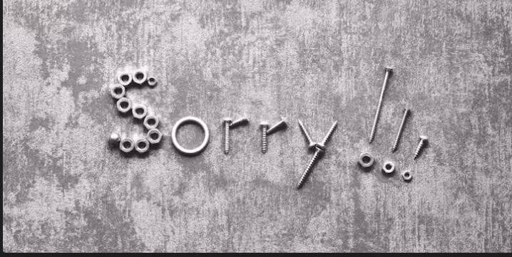 सॉरी बोलले म्हणजे मला माफ करा  असा अर्थ मानला जातो मात्र असे बिलकूल नाही आहे.