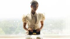 Triptii Dimri Throws Her Charm In A Blazer-Skirt Combo With Jimmy Choo Clutch, PICS