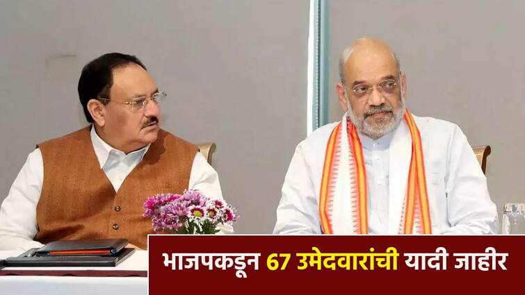 Haryana vidhansabha 2024 BJP first list of 67 candidates for the Legislative Assembly has been announced by central committee Vidhansabha 2024: मोठी बातमी! भाजपने घेतली आघाडी; विधानसभेसाठी 67 उमेदवारांची पहिली यादी जाहीर