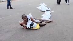 MP Man Wears Garland Of 'Ignored' Complaints, Rolls Into Collector's Office: Watch