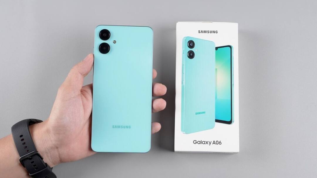 Samsung Galaxy Phone: ১০ হাজার টাকার কম দামে স্যামসাং গ্যালাক্সি ফোন হাজির ভারতে, কী কী ফিচার রয়েছে? Smartphones Under Rs 10000 Samsung Galaxy A06 Launched in India Know the Features and Price Samsung Galaxy Phone: ১০ হাজার টাকার কম দামে স্যামসাং গ্যালাক্সি ফোন হাজির ভারতে, কী কী ফিচার রয়েছে?
