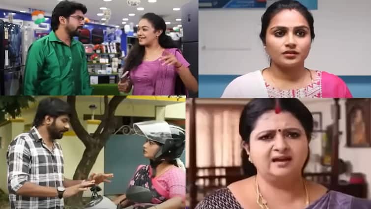 Siragadikka aasai serial today episode written update September 4 Siragadikka aasai serial Sep 4 : மனோஜுக்கு ரோகிணி மீது சந்தேகம்... நடுரோட்டில்  மீனா முத்து சண்டை... சிறகடிக்க ஆசையில் இன்று