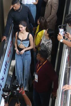 Ananya Panday And Cast Promote Call Me Bae At Mumbai Metro - See Pics