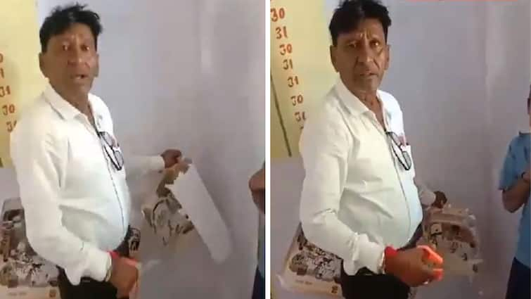 Madhya Pradesh Ratlam on teachers day teacher suspended for cutting off a student's braid viral video Madhya Pradesh: Drunk Teacher Suspended For Cutting Student’s Braid In Ratlam, Probe Ordered — On Cam