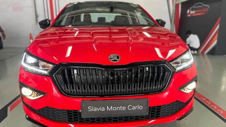 Skoda Slavia Monte Carlo Unveiled: Here's The Review Skoda Slavia Monte Carlo Review: Black ORVMs, Dual Tone Sunroof, More