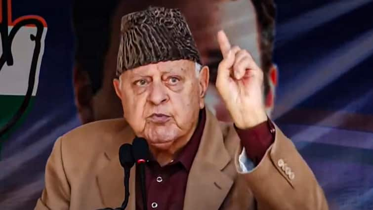 Farooq Abdullah NC President On Jammu Kashmir Full State Article 370 PoK JK Assembly Elections फारूक अब्दुल्ला का बड़ा बयान, 'अब आर्टिकल 370 नहीं तो कहां से आ रहे आतंकी', PoK पर भी बोले