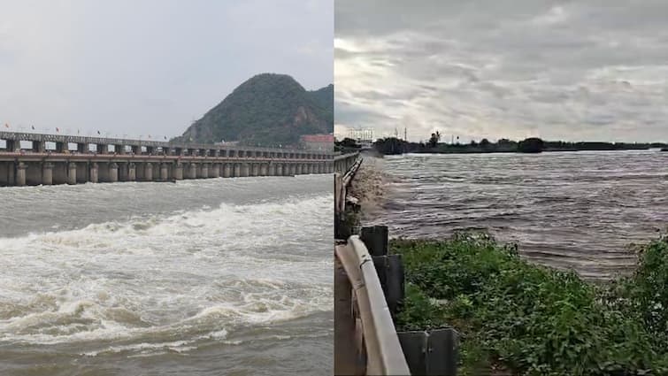 hevay floods to godavari and krishna rivers and main projects in ap and telangana Floods: తెలుగు రాష్ట్రాల్లో భారీ వర్షాలు - గోదావరికి పెరిగిన ఉద్ధృతి, ప్రధాన ప్రాజెక్టుల పరిస్థితి ఏంటంటే?