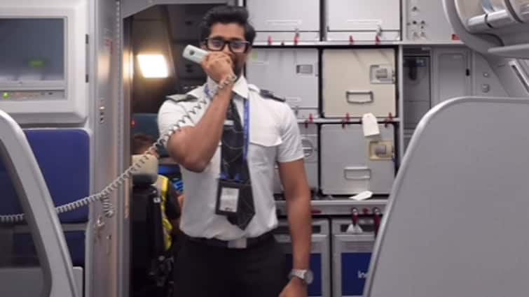 IndiGo Pilot Attempt At Hindi On Flight Captures Hearts Online Video Goes Viral Pilot's Attempt At Hindi On IndiGo Flight Captures Hearts Online; Video Goes Viral