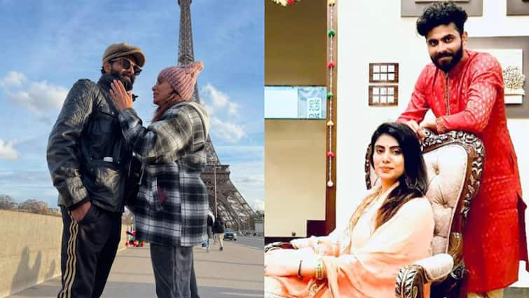 indian cricketer ravindra jadeja wishes wife rivaba on birthday after sharing cute photo social media joins bjp रवींद्र जडेजा ने ली है BJP की सदस्यता, अब वाइफ रिवाबा के लिए सोशल मीडिया पर किया ये खास पोस्ट; तस्वीर वायरल