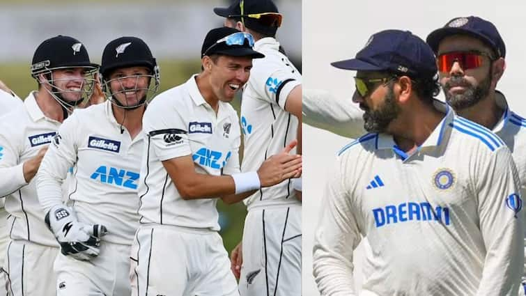 new zealand team arrives in india for afghanistan test match in greater noida afghanistan home ground afg vs nz test भारत पहुंचे न्यूजीलैंड के खिलाड़ी, लेकिन टीम इंडिया से नहीं होगा मैच; जानें क्या है ये माजरा