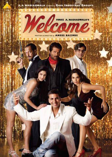 'वेलकम': अनीज बज्मी के निर्देशन में बनी इस फिल्म में कैटरीना कैफ, अक्षय कुमार, परेश रावल, फिरोज खान, अनिल कपूर और नाना पाटेकर अहम किरदारों में नजर आए. ये फिल्म कमाल की है जिसमें शुरू से अंत तक कॉमेडी है.