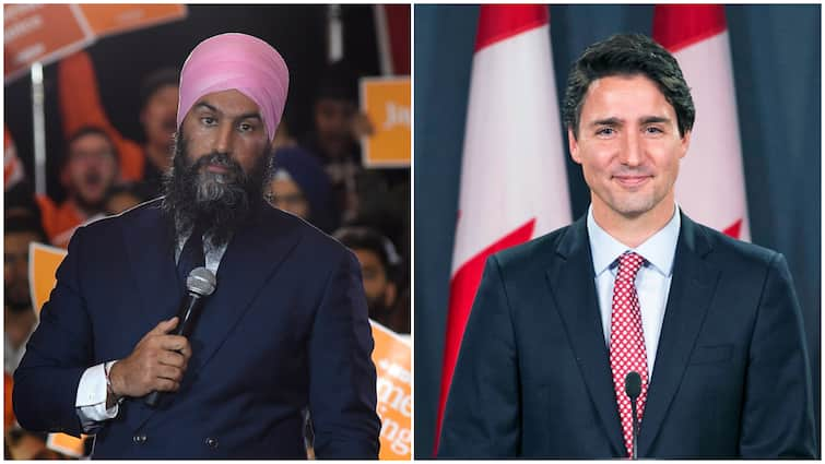 Canada New Democratic Party Jagmeet Singh Parts Way Justin Trudeau Liberals 'Too Weak, Too Selfish': Jagmeet Singh's NDP Withdraws Support To Trudeau Govt