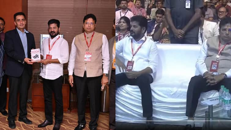 cm revanth reddy key comments in global AI summit at hyderabad CM Revanth Reddy: 'కొత్త ఆవిష్కరణలతో ప్రజల జీవితాల్లో మార్పులు' - ఏఐ సదస్సులో సీఎం రేవంత్ కీలక వ్యాఖ్యలు, రోడ్ మ్యాప్ ఆవిష్కరణ