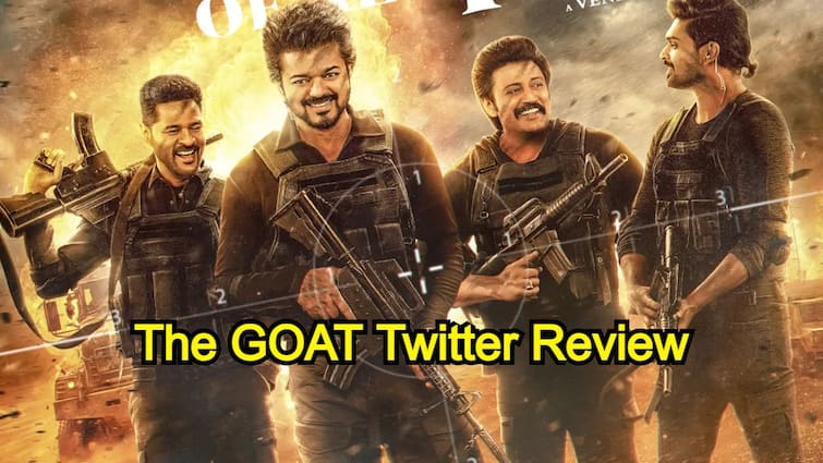 GOAT Twitter Review Tamil How is Vijay The Greatest of All Time Movie Netizens Audience Reaction The GOAT Twitter Review: தெறிக்கவிட்ட எதிர்பார்ப்பை பூர்த்தி செய்தாரா விஜய்...தி கோட் பட ட்விட்டர் விமர்சனம்