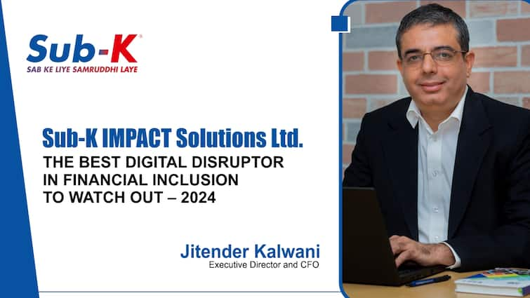 Sub-K IMPACT Solutions Ltd - The Best Digital Disruptor in Financial Inclusion to Watch Out – 2024 Sub-K IMPACT Solutions Ltd - The Best Digital Disruptor in Financial Inclusion to Watch Out – 2024