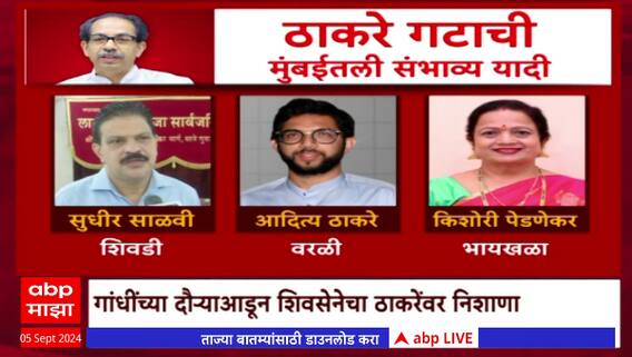 Zero Hour : ठाकरे गटाची मुंबईतील संभाव्य मतदारांची यादी एबीपी 'माझा'च्या हाती