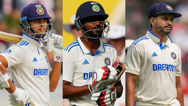 Duleep Trophy 2024 Shreyas Iyer KS Bharat Yashasvi Jaiswal flopped in first innings before ind vs ban Duleep Trophy 2024: बांग्लादेश के खिलाफ टेस्ट से पहले भारत की बढ़ेगी टेंशन! फ्लॉप हुए ये 3 खिलाड़ी