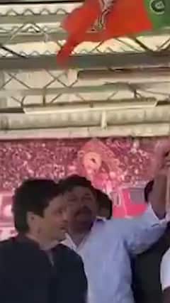 गणेश चतुर्थी पर विशेष ट्रेन नमो एक्सप्रेस को दिखाई गई हरी झंडी | #abpnewsshorts