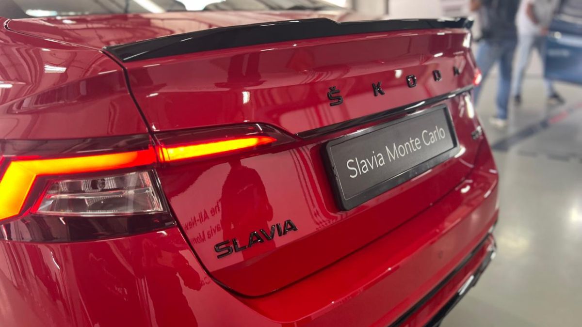 Skoda Slavia Monte Carlo Review: Black ORVMs, Dual Tone Sunroof, More