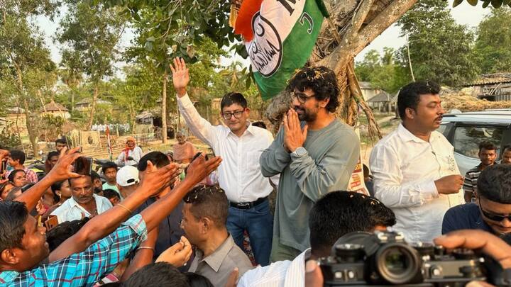 মাঝে মাত্র কয়েক মাসের ব্যবধান। এই তো তাঁদের নির্বাচনের আগে একসঙ্গে প্রচার করতে দেখা গিয়েছিল। কাঞ্চন মল্লিকের প্রোফাইলে, এখনও পিন করে রাখা দেবের সঙ্গে তাঁর প্রচারের মুহূর্তের ভিডিও।