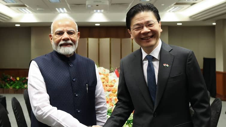 PM Modi Singapore Visit Bilateral Talks With PM Lawrence Wong Exchange MoUs On Semiconductor India, Singapore Ink MoUs On Semiconductor, Digital Technology During Modi-Wong Bilateral Meet. Check List