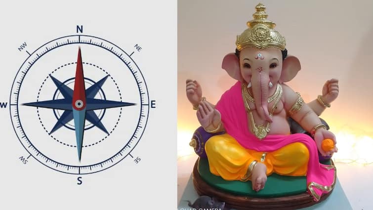 Ganesh Chaturthi 2024 Ganpati Idol direction in home and office according to Vastu Shastra tips Ganesh Chaturthi 2024: घरात या दिशेला तोंड करुन चुकून गणपतीची मूर्ती ठेवू नका, अन्यथा अनर्थ ओढावेल...