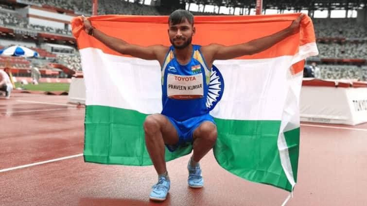 Who Is Praveen Kumar Indian Para Athlete Who Grabs The Nation 6th Gold Medal At Paralympics 2024 Men High Jump T64 India medal tally history maker Who Is Praveen Kumar? Indian Para Athlete Who Grabs The Nation's 6th Gold Medal At Paralympics 2024