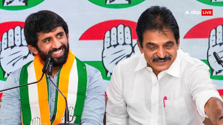 Bajrang Punia appointed as Working Chairman of All India Kisan Congress बजरंग पूनिया को कांग्रेस ने दी बड़ी जिम्मेदारी, अब इस भूमिका में दिखेंगे