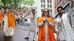 सोनाक्षी सिन्हा ने न्यूयॉर्क में लहराया परचम, पति जहीर इकबाल संग इंडिया डे परेड में हुईं शामिल, बोलीं - 'ये एक सम्मान है'