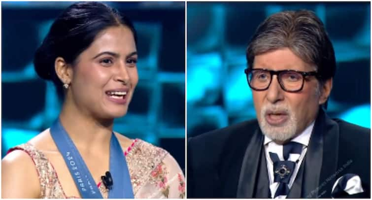 Manu Bhaker Amitabh Bachchan KBC Episode Why Shooters Take Long Pauses Between Shots Manu Bhaker Explains To Amitabh Bachchan Why Shooters Take Long Pauses Between Shots