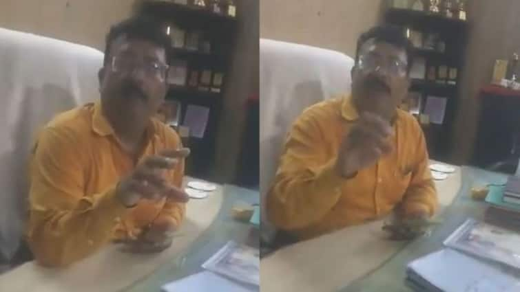 Non-veg lunch costs Amroha 7-year-old his education after principal expels him for bringing biryani to school School Video Viral : धक्कादायक! डब्यात नॉनव्हेज आणलं म्हणून विद्यार्थ्याला थेट शाळेतून काढलं; नेमकं काय घडलं?