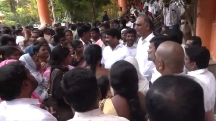 Asifabad Rape Attempt On Tribal Woman BRS Leaders In Telangana Condemn Goondaism Visit Victim In Hyderabad Telangana: BRS Leaders Condemn 'Goondaism' After Rape Attempt On Tribal Woman, Visit Victim In Hyderabad