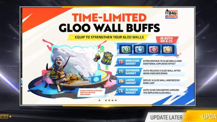 Free Fire Max OB46 Update 3 new Gloo Wall Skins details im hindi Free Fire Max में OB46 Update के बाद आए 3 नए Gloo Wall Skins, विस्तार में जानें तीनों की खासियत