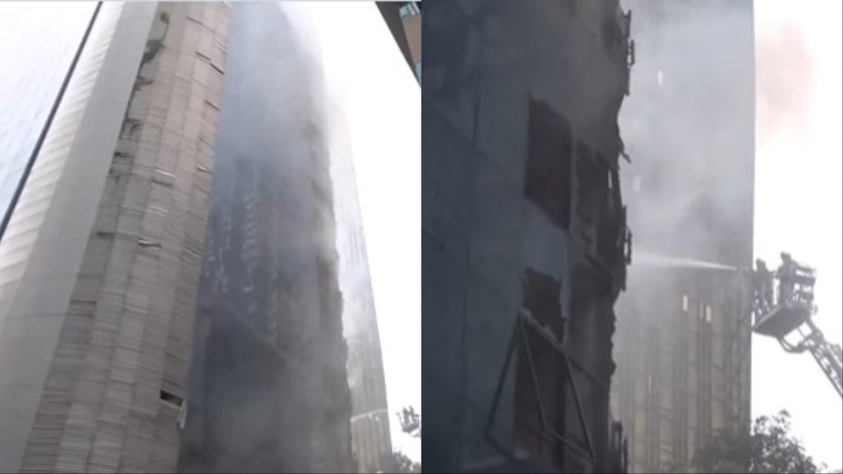 Mumbai Fire: मुंबई में टाइम्स टॉवर बिल्डिंग में लगी भीषण आग, मौके पर दमकल की कईं गाड़ियां