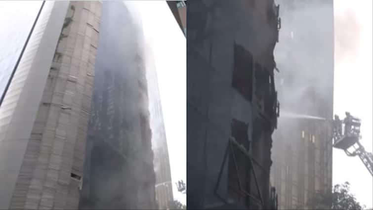 Mumbai Times Tower Building Fire Broke Out in Lower Parel West In maharashtra Fire Brigade Team On Spot Mumbai Fire: मुंबई में टाइम्स टॉवर बिल्डिंग में लगी भीषण आग, मौके पर दमकल की कईं गाड़ियां