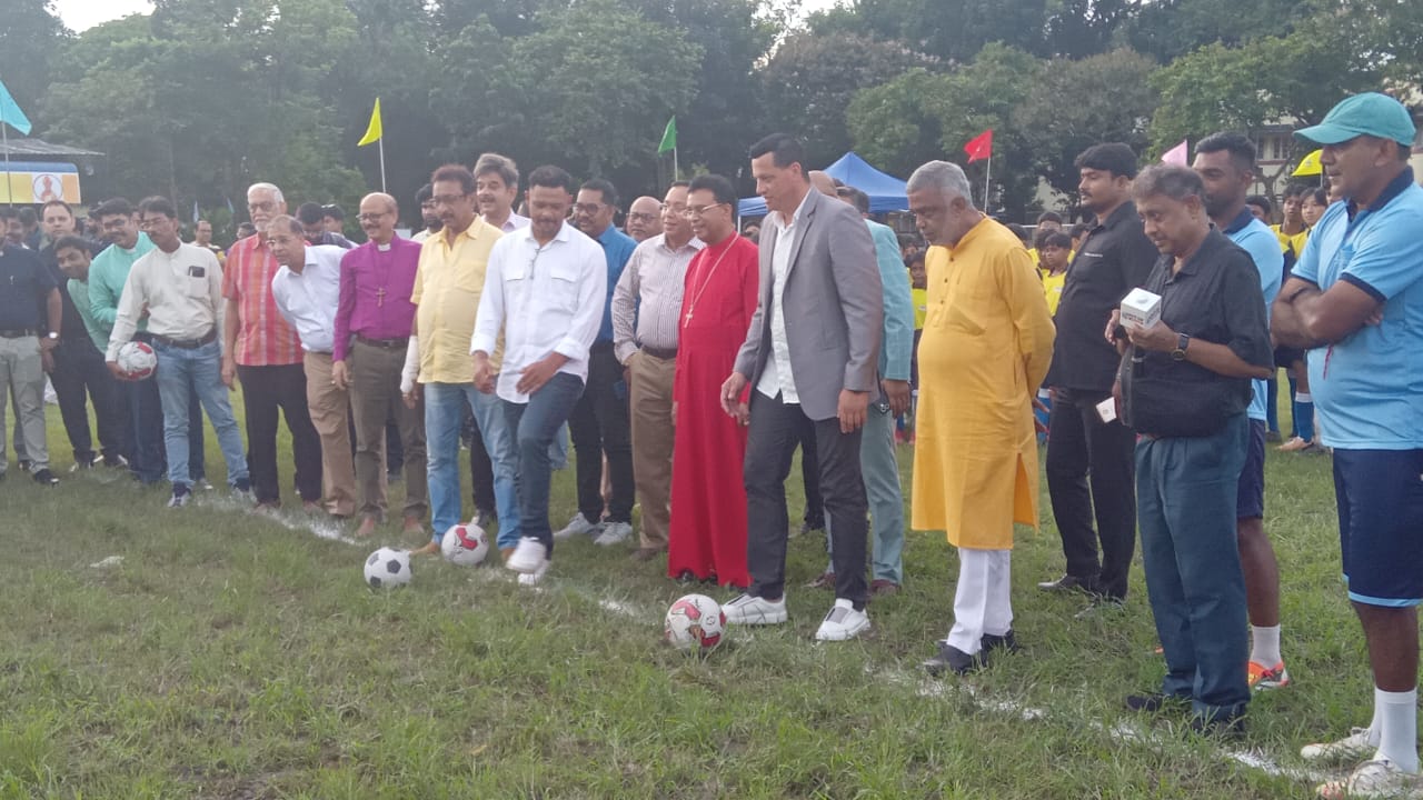 Jose Ramirez Barreto Douglas inaugurate football academy in Kidderpore