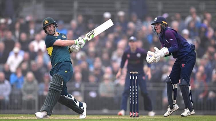 AUS V SCO Aussie WK Records Nation's Fastest Ever T20I Ton Overtakes His Own Record Josh Inglis Glenn Maxwell Aaron Finch AUS V SCO: Aussie WK Records Nation's Fastest Ever T20I Ton, Overtakes His Own Record