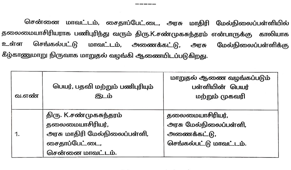 Mahavishnu: சர்ச்சை சொற்பொழிவு; அசோக் நகர், சைதாப்பேட்டை அரசுப்பள்ளி தலைமை ஆசிரியர்கள் அதிரடி பணியிட மாற்றம்