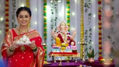 sony marathi ganeshotsav ; सोनी मराठी वाहिनीवरील मालिकांमध्ये गणेशोत्सव.