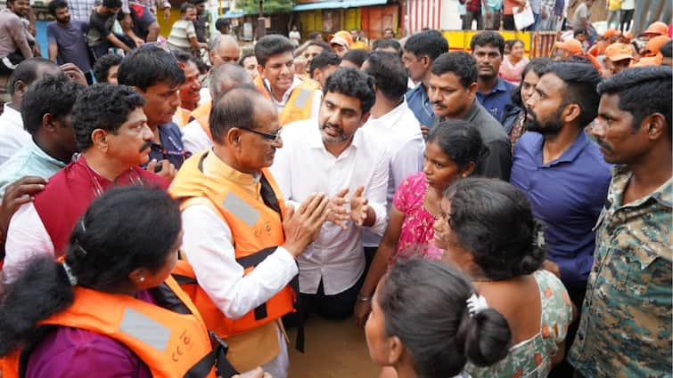 Andhra Floods Shivraj Chouhan Blames Jagan Reddy Says YSRCP Failed To Implement Central Schemes Shivraj Chouhan Blames Jagan Reddy For Andhra Floods, Says YSRCP Failed To Implement Central Schemes