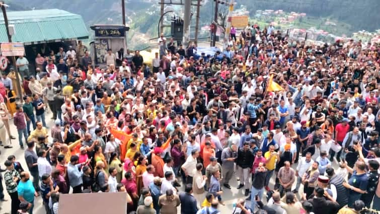 Shimla mosque dispute case Hearing in Himachal Hindu Sangharsh Samiti activists may reach ANN शिमला मस्जिद विवाद मामले में सुनवाई कल, जुट सकते हैं हिंदू संघर्ष समिति के कार्यकर्ता, पुलिस की रहेगी तैनाती