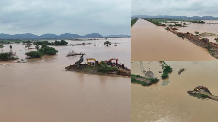 indian army started work at budameru in vijayawada Budameru: బుడమేరు గండ్లు పూడ్చివేత - ఆర్మీ కీలక ప్రకటన, దగ్గరుండి పనులు పర్యవేక్షిస్తోన్న మంత్రి నిమ్మల