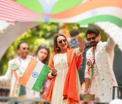 सोनाक्षी सिन्हा ने न्यूयॉर्क में लहराया परचम, पति जहीर इकबाल संग इंडिया डे परेड में हुईं शामिल, बोलीं - 'ये एक सम्मान है'