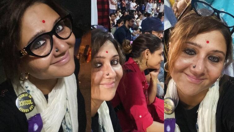 RG Kar News Swastika Mukherjee Protesting trolled for smiling in pictures posts befitting reply Swastika Mukherjee: 'প্রতিবাদে আছি, চিৎকারে আছি...', ফের 'হাসি' মুখে পোস্ট স্বস্তিকা মুখোপাধ্যায়ের!
