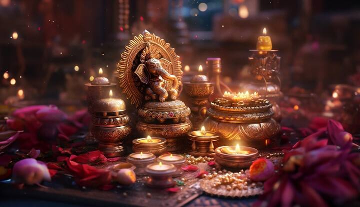 வெண்பளிங்கு மேனியை கொண்ட ரணமோசன கணபதி, காசி சேஷத்திரத்தின் துண்டி கணபதி, இரு முகங்களை கொண்ட துவிமுக கணபதி, மூன்று முகத்துடன் இருக்கும் மும்முக கணபதி, அபயம் மற்றும் வரதம் முத்திரைகளை தாங்கிய சிங்க கணபதி, சிவந்த சூரியனின் நிறத்தில் இருக்கும் யோக கணபதி, பசும்பொன் நிறத்தில் இருக்கும் துர்க்கா கணபதி, நீலநிற பூவை கொண்ட சங்கடஹர கணபதி.