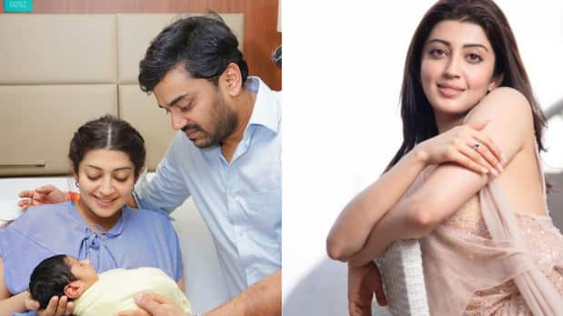 pranitha subhash blessed with a baby boy actress shares picture on social media दूसरी बार मां बनीं एक्ट्रेस प्रणिता सुभाष, बेटे को दिया जन्म, देखें पहली तस्वीर