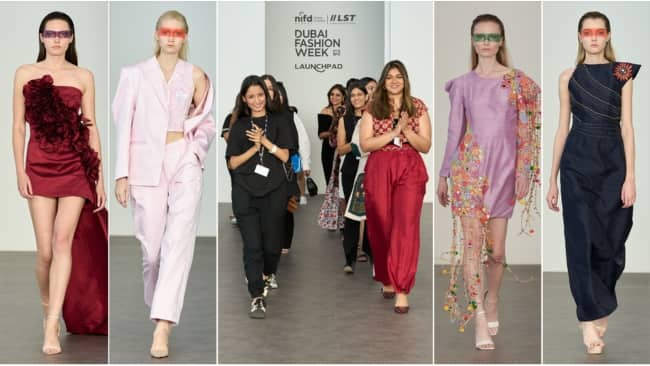 Student Designers from India Impress with Innovative Designs Blending Tradition and Innovation in Dubai NIFD Global Student Designers Take Dubai Fashion Week by Storm