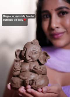 Actress celebrate Ganesh Chaturthi 2024: వినాయకుని పూజలో అందాల భామలు - నో గ్లామర్, ఓన్లీ ట్రెడిషనల్